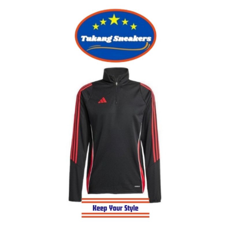 Jacket Training Pria Adidas Tiro 24 Top Black ADIJN4565