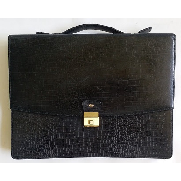 Vintage Tas kulit bu*ya original BRAUN BUFFEL MADE IN GERMANY