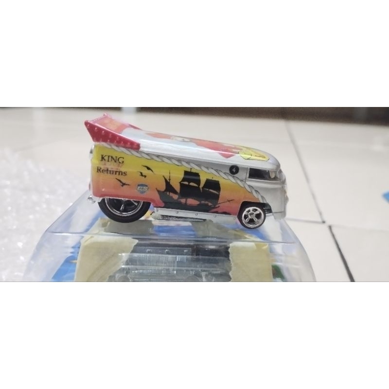 hotwheels Drag Bus Custom Decal Loose Rare item
