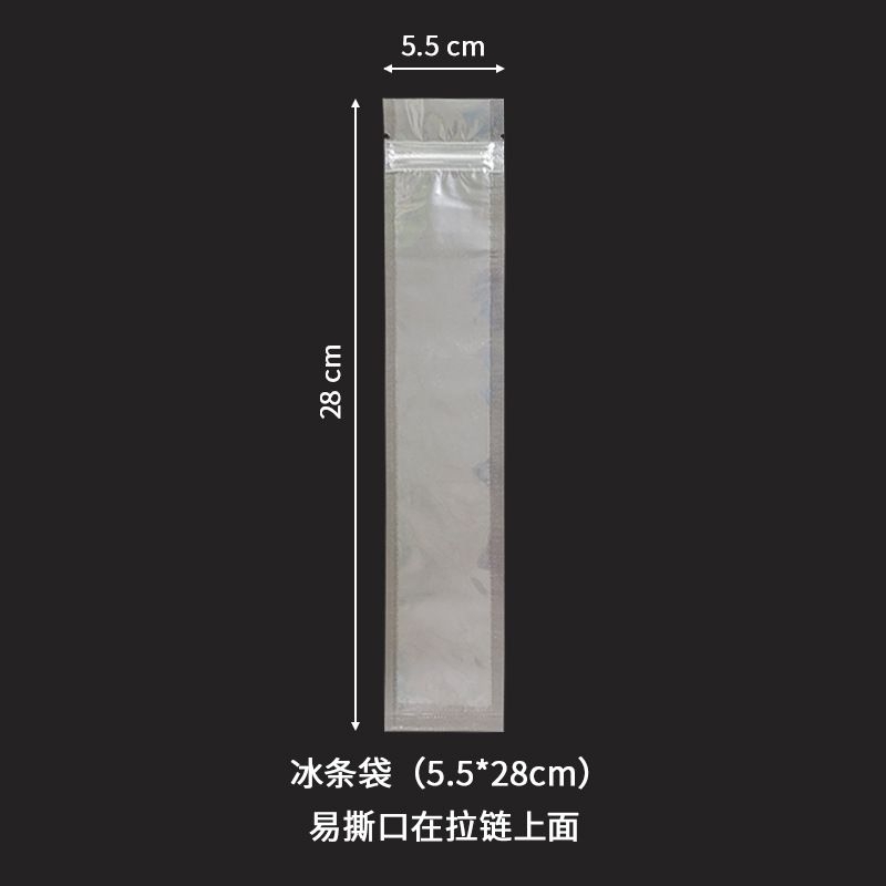 50 pcs Plastik Es Mambo klip / Plastik klip es panjang