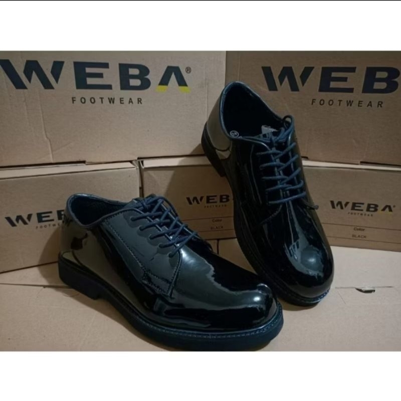 SEPATU PDH ORIGINAL / SEPATU PDH TNI JATAH TERBARU WEBA
