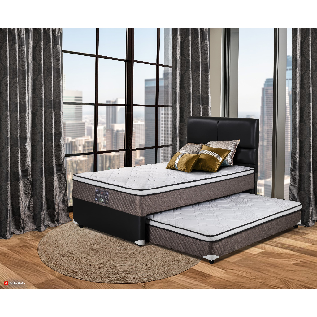 Springbed 2 in 1 Superstar / Kasur Sorong  - Serenity Elite Springbed