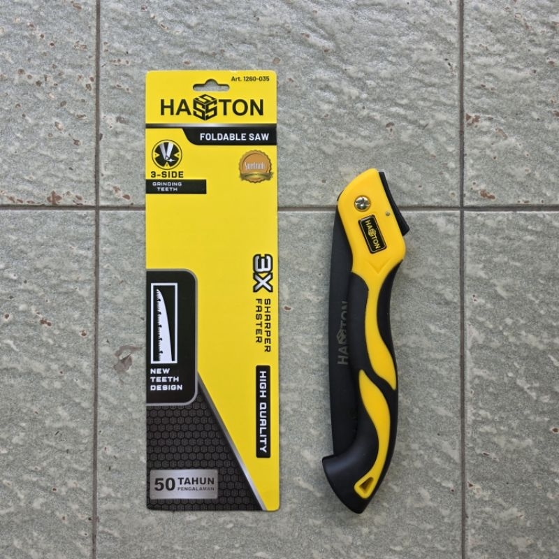 Gergaji dahan lipat hasston Folding saw 10" HASSTON Gergaji kayu potong lipat dahan