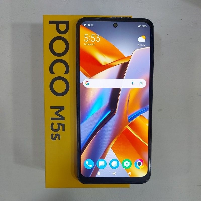 Hp POCO M5s Ram 6+2=8GB 128GB Unit dan dus saja tanpa charger