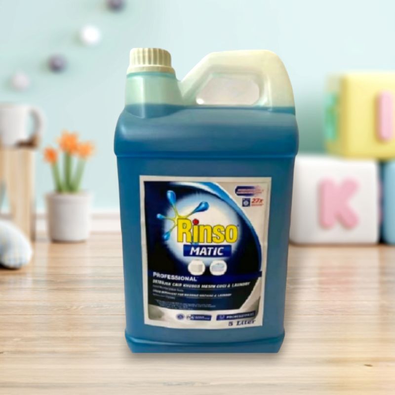 Deterjen Cair Rinso Matic 5 Liter No Label Ekonomis Premium