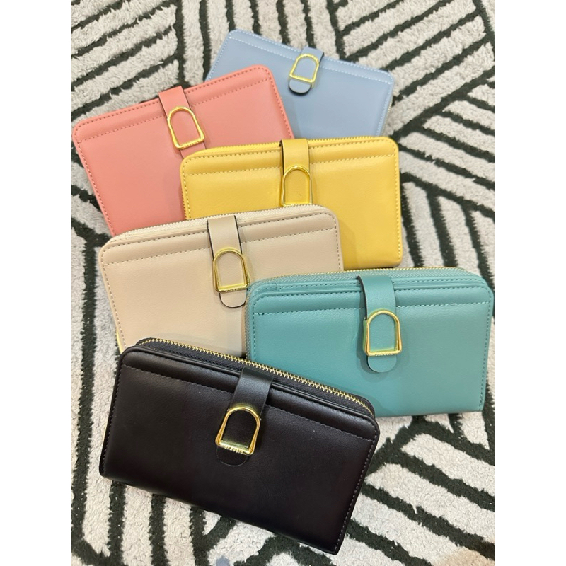 BLS 103 DOMPET WANITA MEDIUM BELT MODEL BELT CANTIK MEWAH TEBAL WARNA PASTEL DOMPET MEDIUM PEREMPUAN