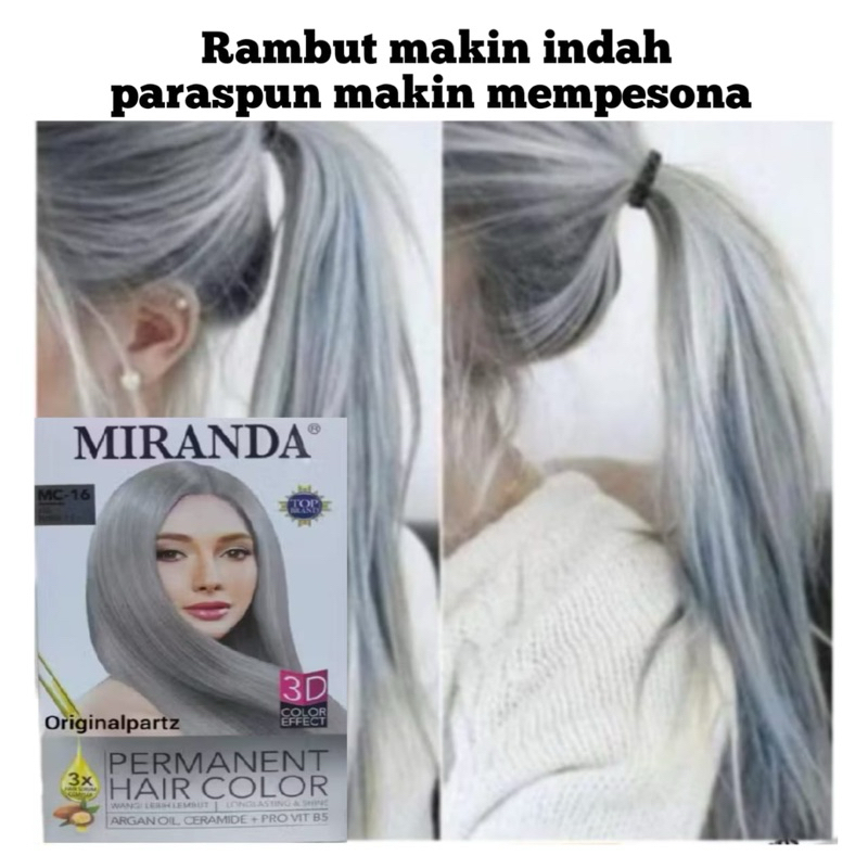 CAT RAMBUT GREY ASH CAT RAMBUT ABU-ABU CAT RAMBUT SILVER