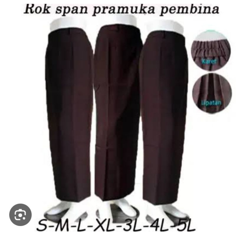 rok seragam sekolah pramuka model span rempel 1rempel 2rempel 6