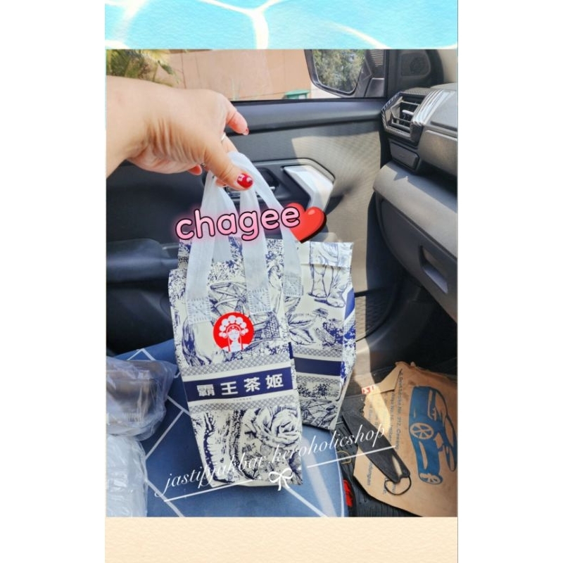 

Jastip Chagee Tea Every Weekend SABTU/MINGGU