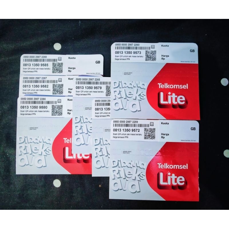 SP PERDANA TELKOMSEL 3GB SEGEL