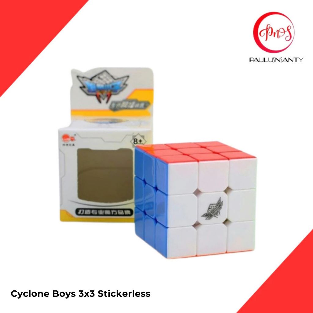Cube Puzzle 3x3 Cyclone Boys 3x3 Stickerless ORIGINAL