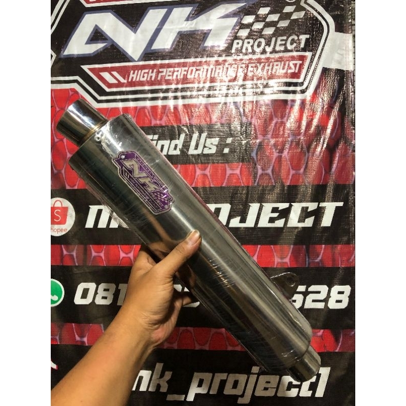 KNALPOT STANDAR RACING CKD SUPRA X125