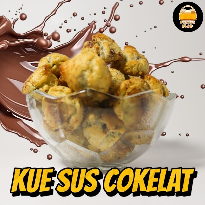 

Kue Sus Isi Cokelat 200gr – Enak, Lembut, Halal & Homemade | WARUNG MJD