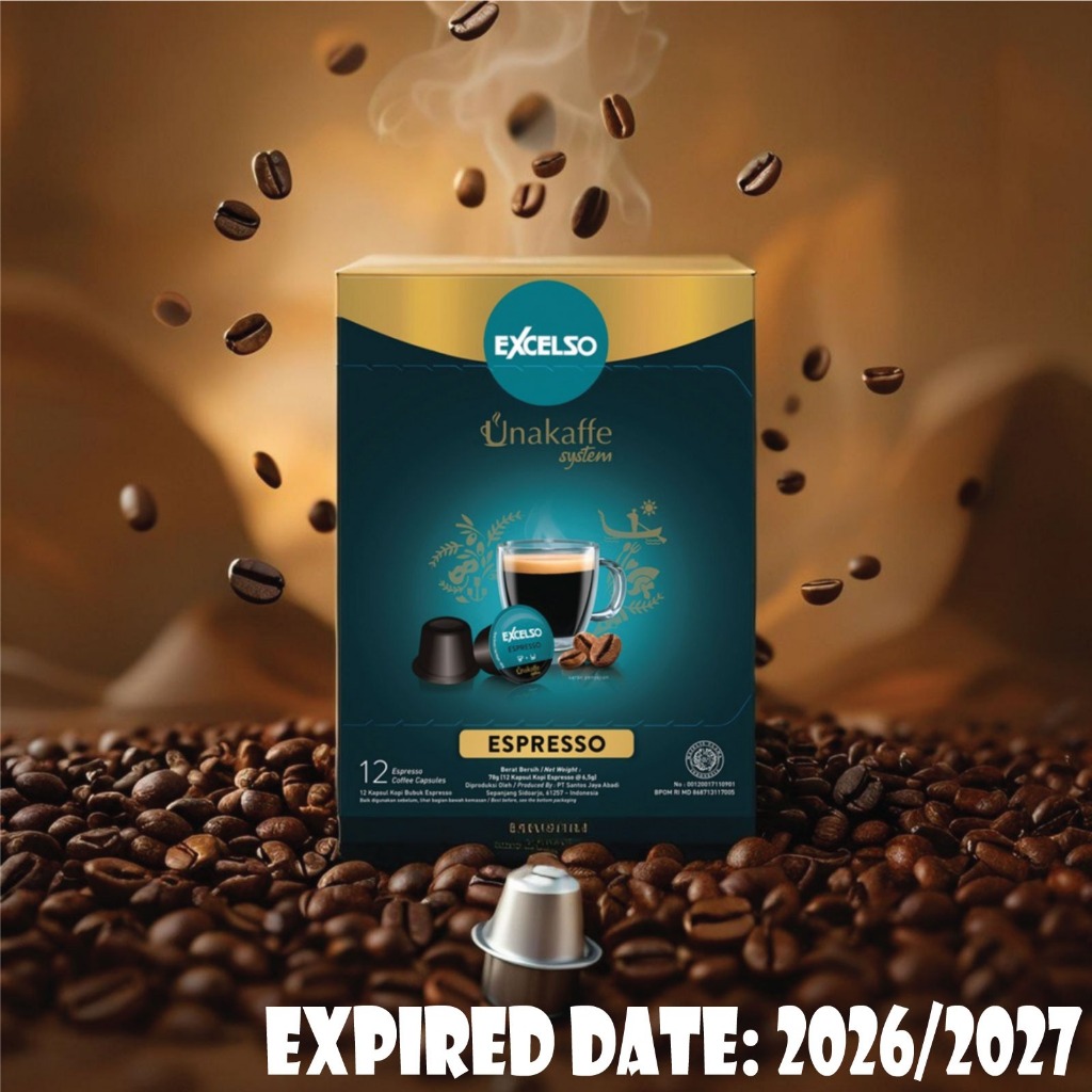 

Excelso Unakaffe Kopi Kapsul Espresso 12 Capsule