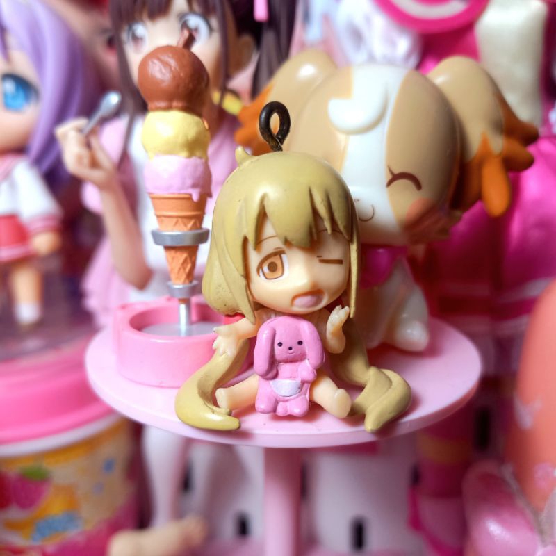 [ READ DESC ] the idolm@ster cinderella girls anzu futaba figure keychain idolmaster original