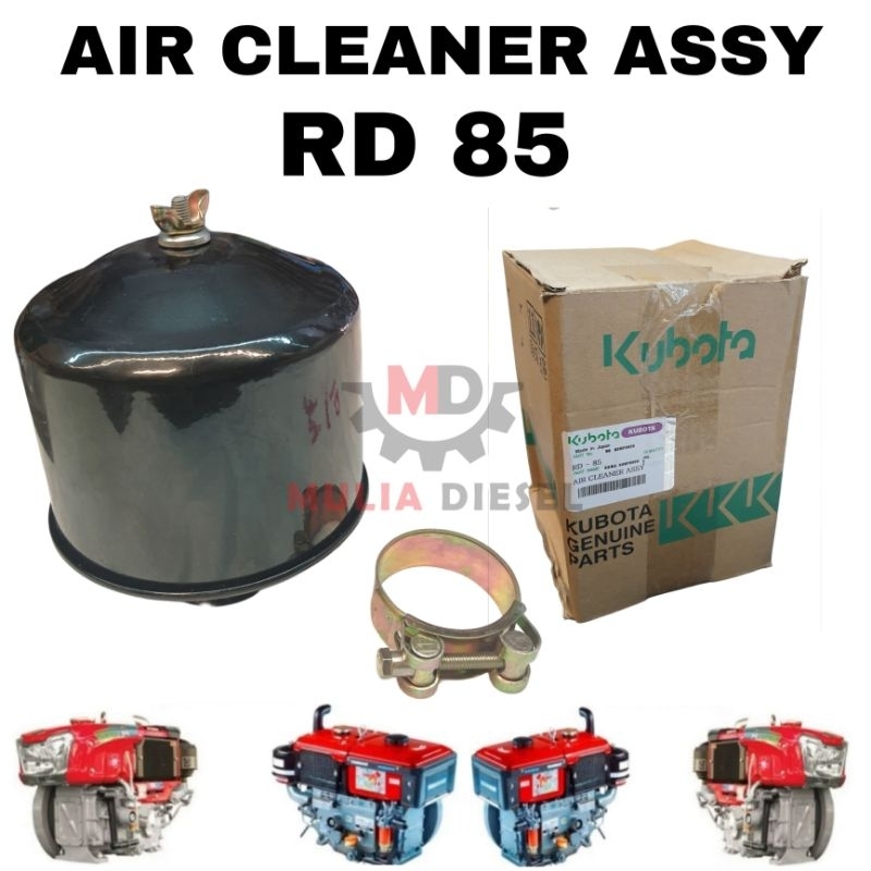 Saringan Udara Air Cleaner Kubota RD85 RD85DI S1/2 Mesin Diesel Traktor Bajak