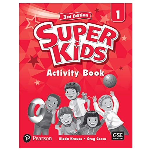 SuperKids (3rd Ed) Lv1 Workbook (Pearson)