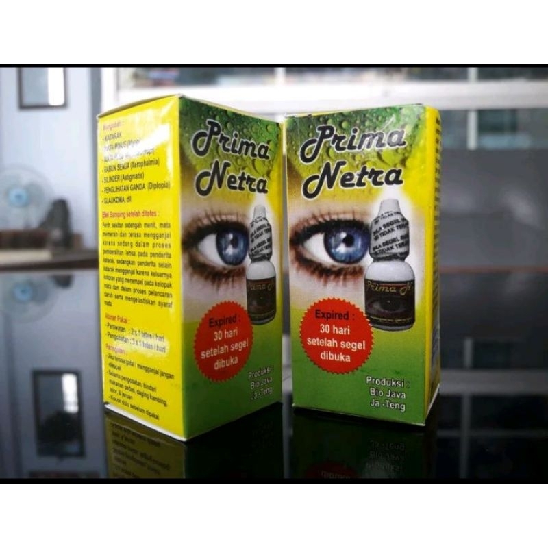 PRIMA NETRA tetes mata herbal, ampuh untuk mata katarak slinder dll...