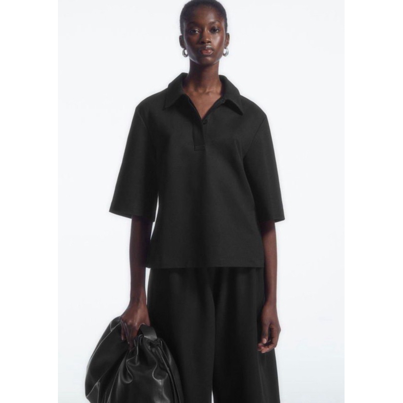 COS Jersey Polo Shirt NEW