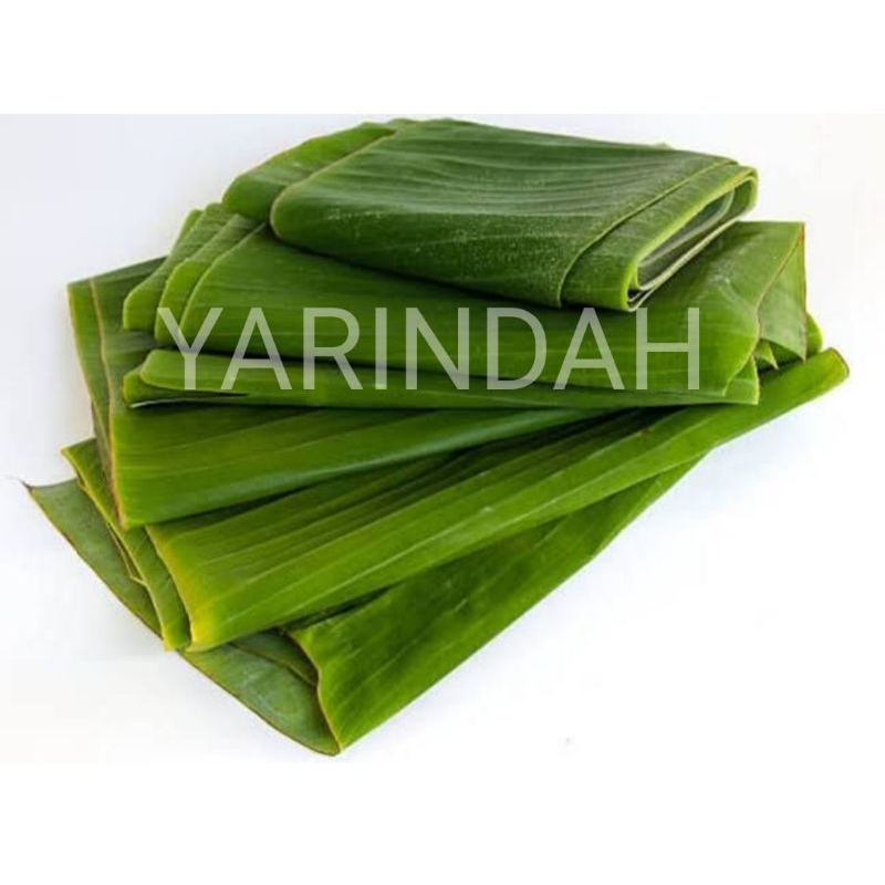 

Daun Pisang Segar (harga per 500gr)