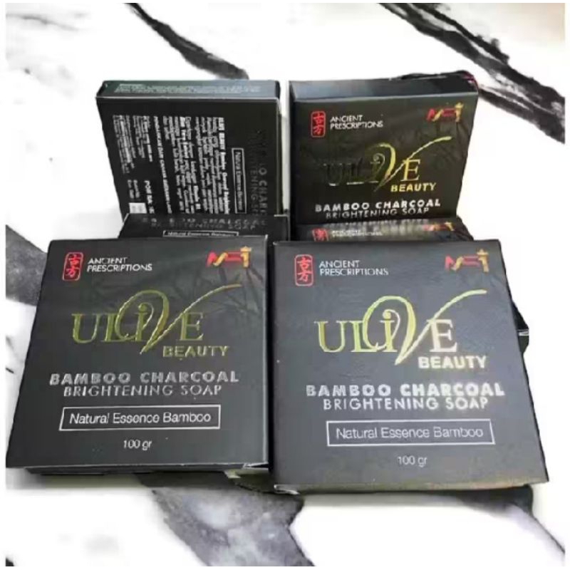 SABUN BAMBOO CHARCOAL MSI  - ULIVE BEAUTY