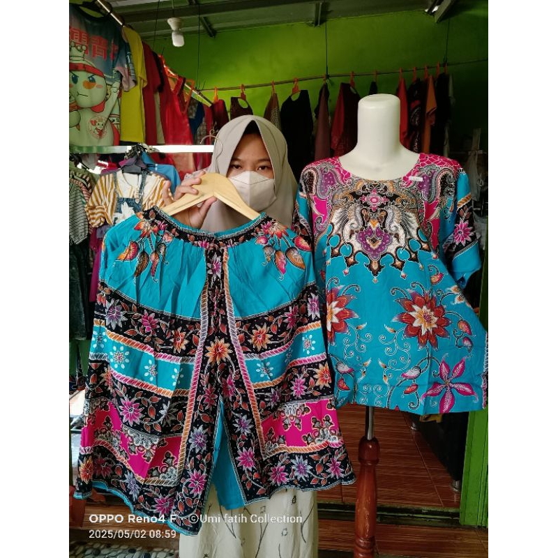 Set kulot jumbo batik lie ing
