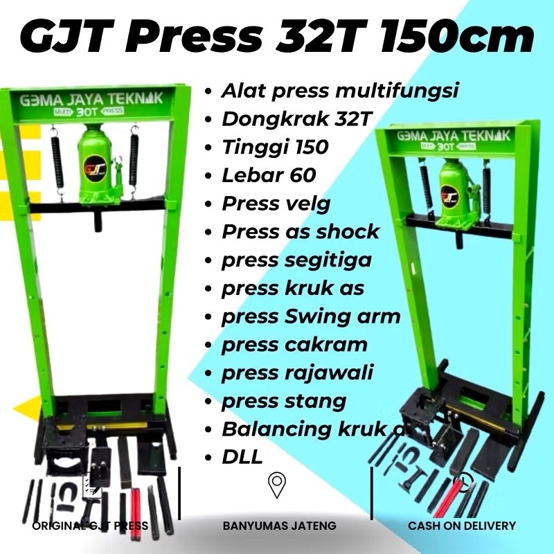 Alat press pres velg pelek segitiga rajawali arm as shock depan bongkar pasang kruk as semua motor u