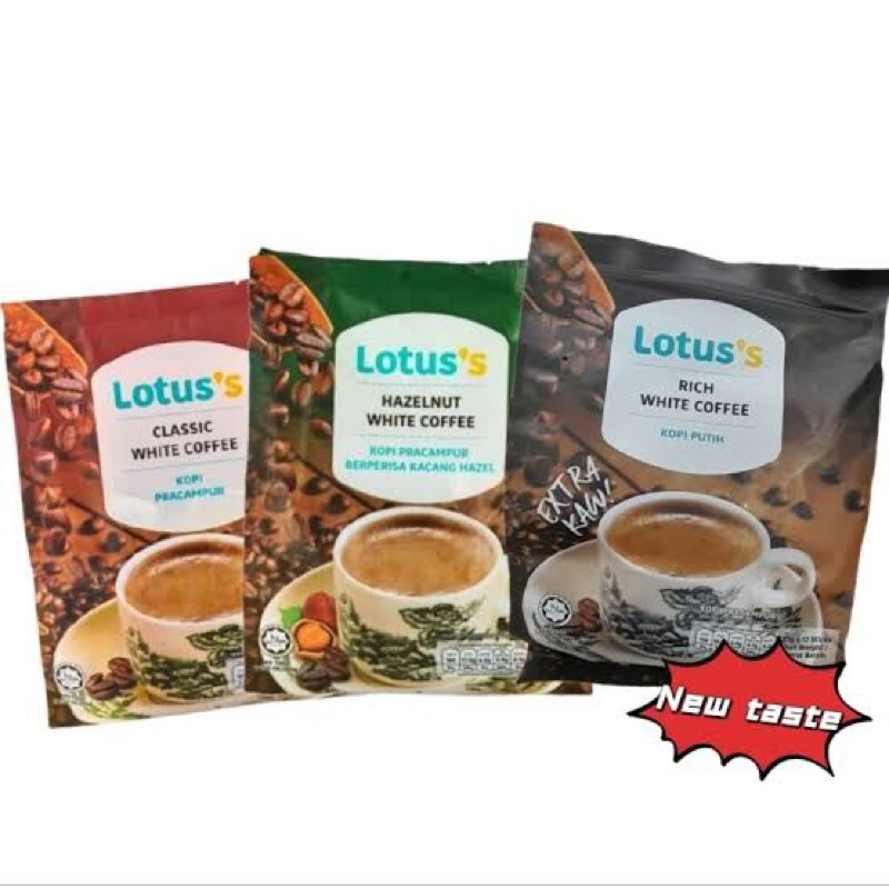 

[ 1 Sachet ] Lotus Coffee Kopi Malaysia
