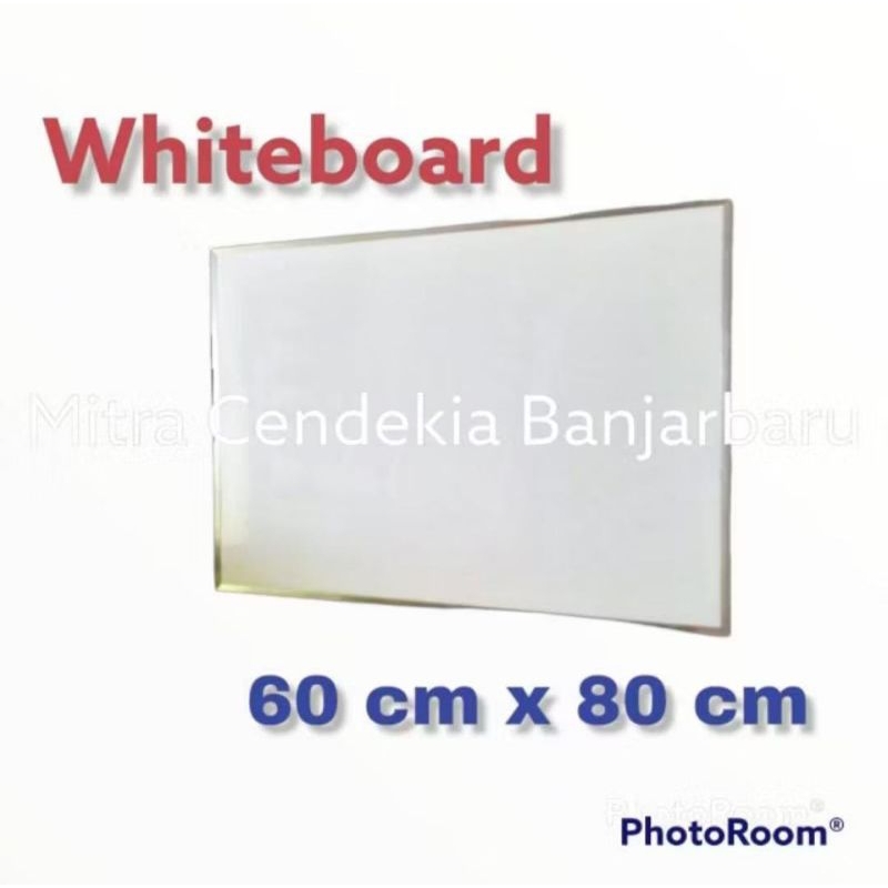 

Papan Tulis Anak White board 60cm x 80cm