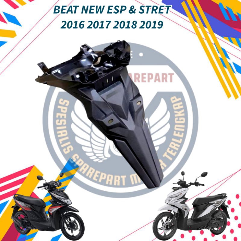 Spakbor belakang beat new esp, spakbor belakang beat eco, spakbor belakang beat street 2016-2019