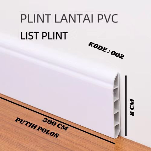 290CM PLINT LANTAI PVC/ PLINT /LIST PLINT FIOORING PVC/LIST PLANK PVC/Skirting Lantai Flooring