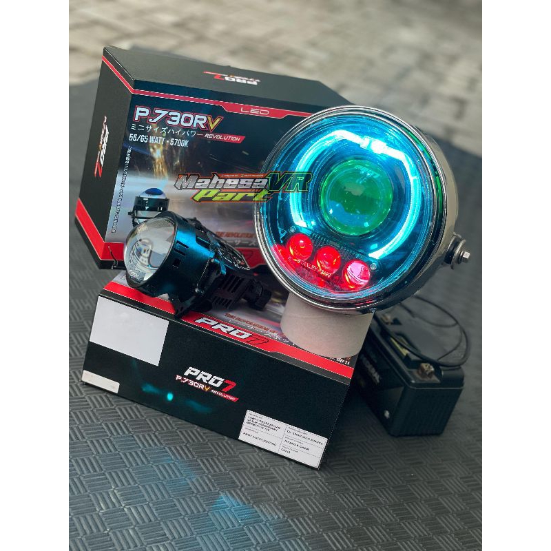 Biled Ninja R/SS PPRO7 r07 P730RV revolution/ Sepaket Biled Ninja P730RV Set Minilaser 3 mata set sh