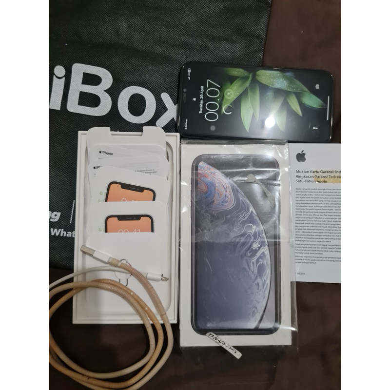 iPhone Xr Ex iBox 64gb Hitam