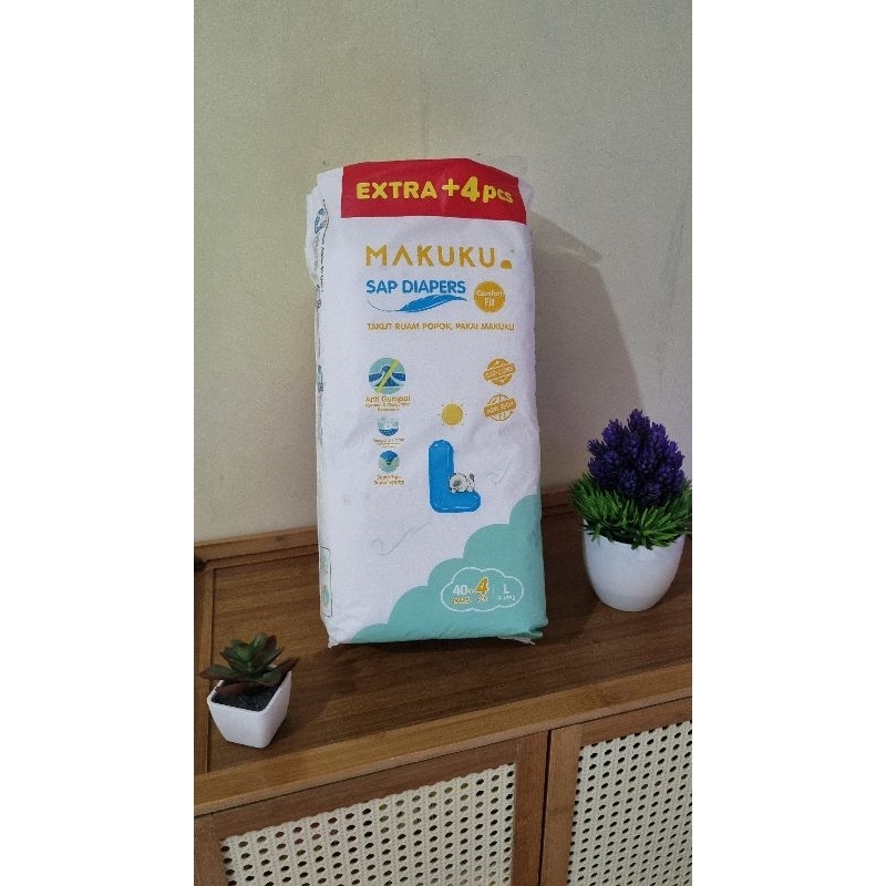 Pampers Makuku Size L Pampes Murah