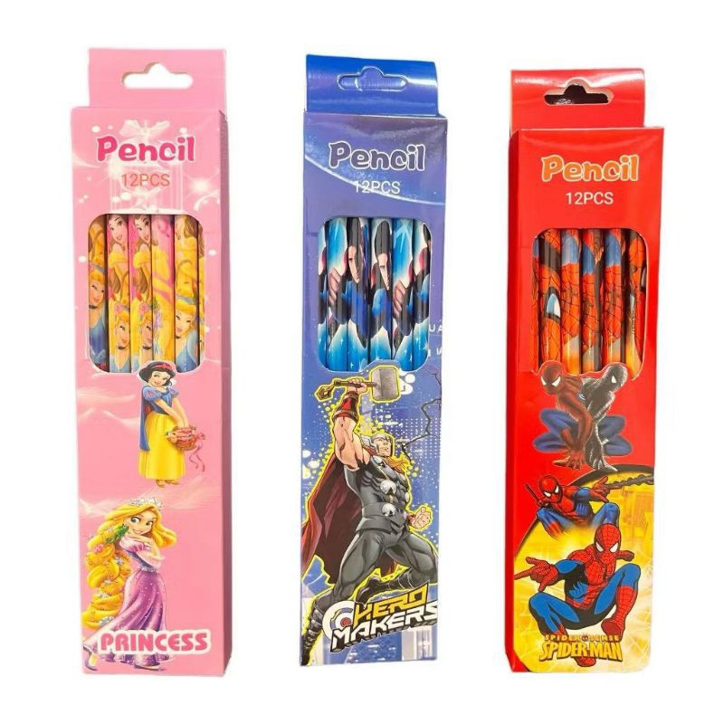 

pensil 12QB Motif karakter (isi 12pcs)