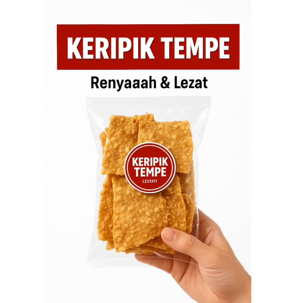 

Keripik Tempe Renyah Gurih – Camilan Khas Indonesia