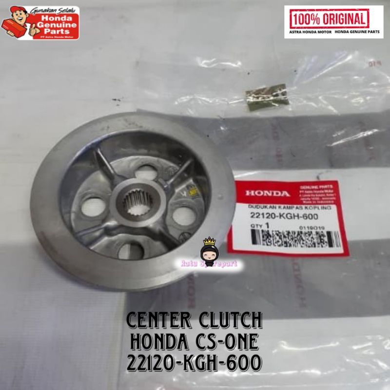 Center Clutch Honda CS1 Original - 22120KGH600 - Dudukan Kampas Kopling Honda CS1 - Rumah Koping Hon