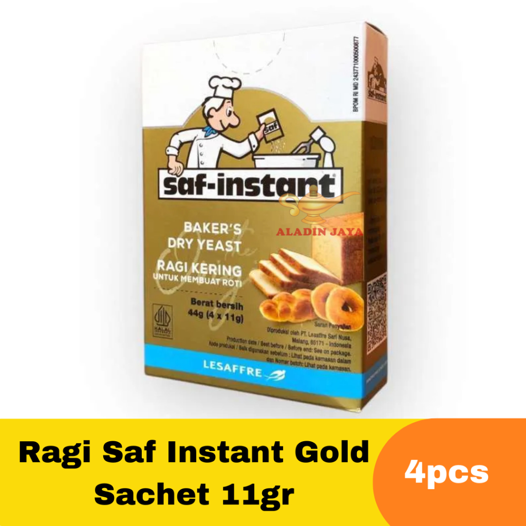 

Ragi Saf Instant Gold Sachet 4x11gr