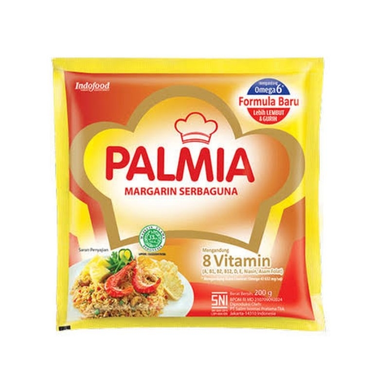 

Palmia Margarine Serbaguna 200gr (PAKET ISI 4 PCS)
