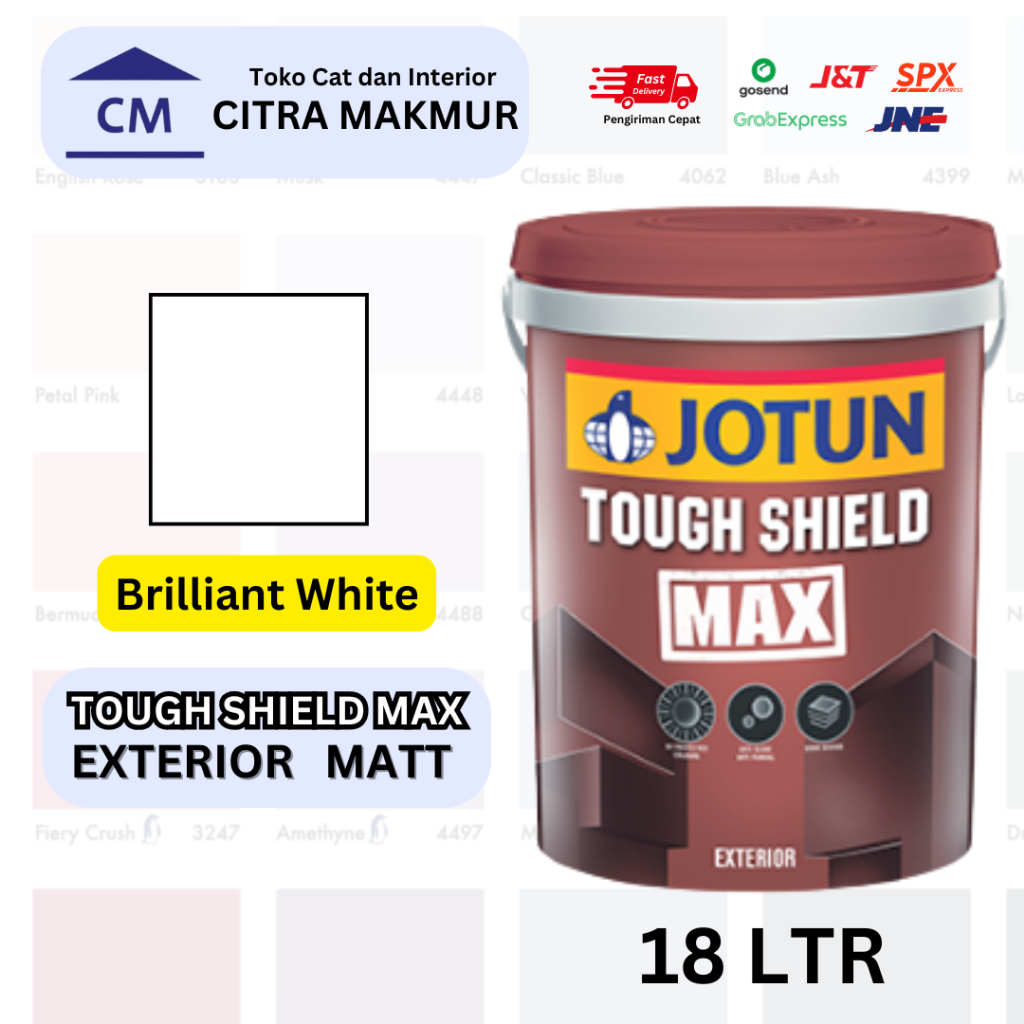 JOTUN TOUGH SHIELD MAX | Brillliant White 18 Ltr