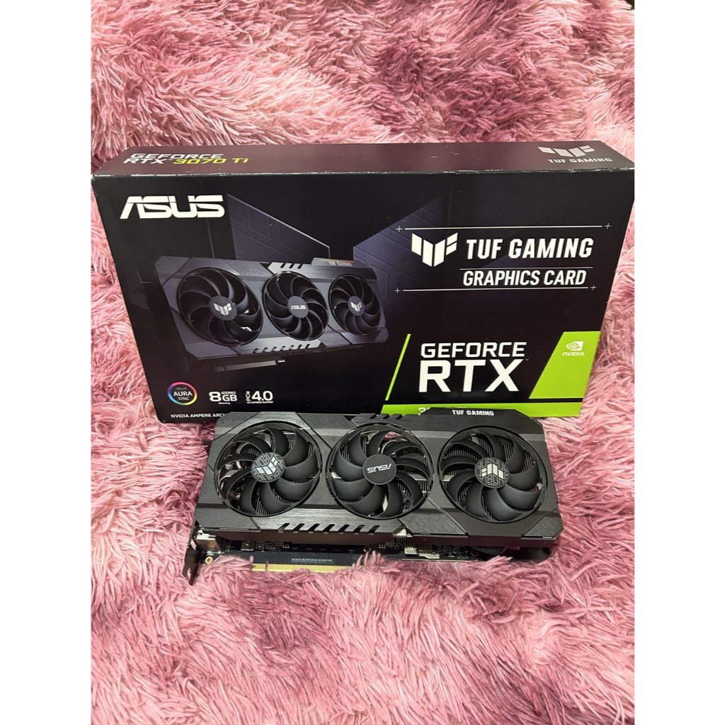 Preloved Second ASUS TUF Gaming GeForce RTX 3070 Ti Graphics Card GPU VGA Card