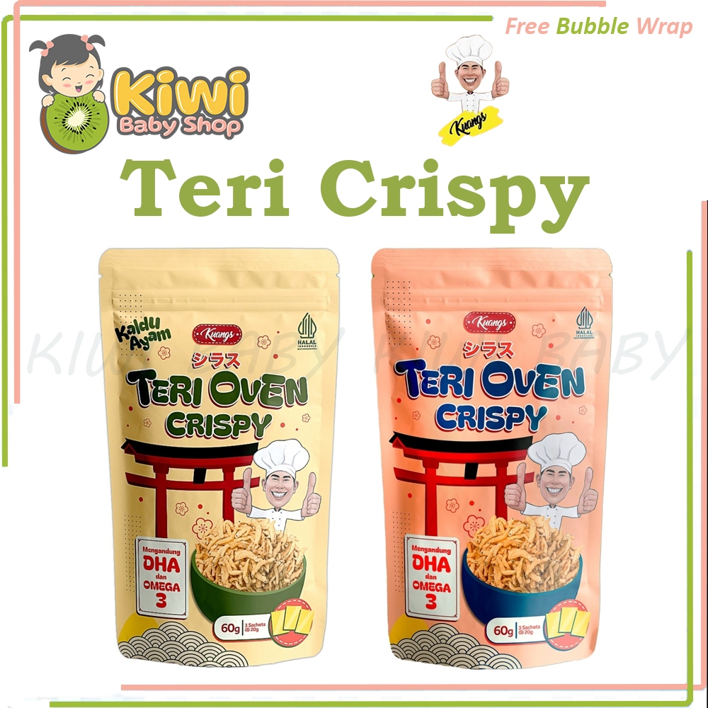 Kuangs Teri Crispy Oven Jepang / - Snack Mpasi Anak