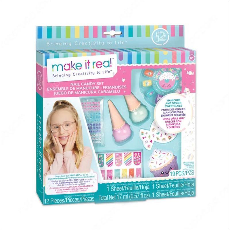 Mainan Makeup Kuku Anak Make It Real Nail Candy Set