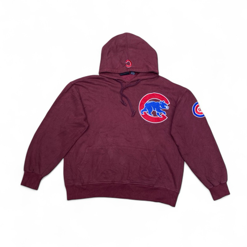hoodie cubs tag defjam maroon