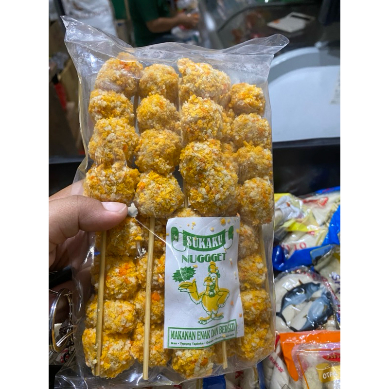 

SUKAKU NAGET BENTUK SATE/LEZAT/BERGIZI