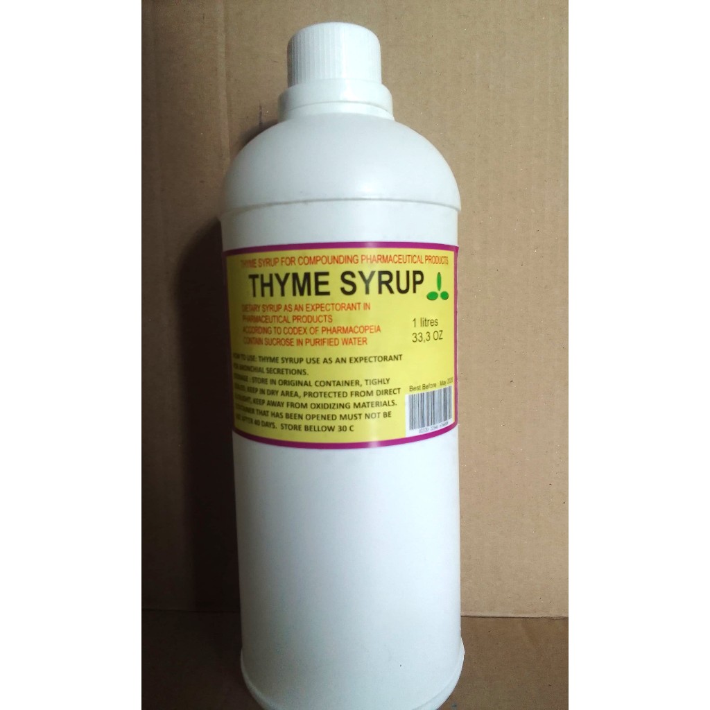 

Sirup timi Thyme syrup 1 Liter