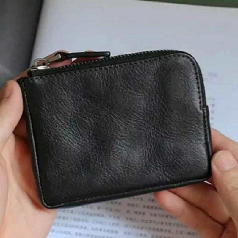 Dompet koin Kulit / Dompet Mini Kulit Asli