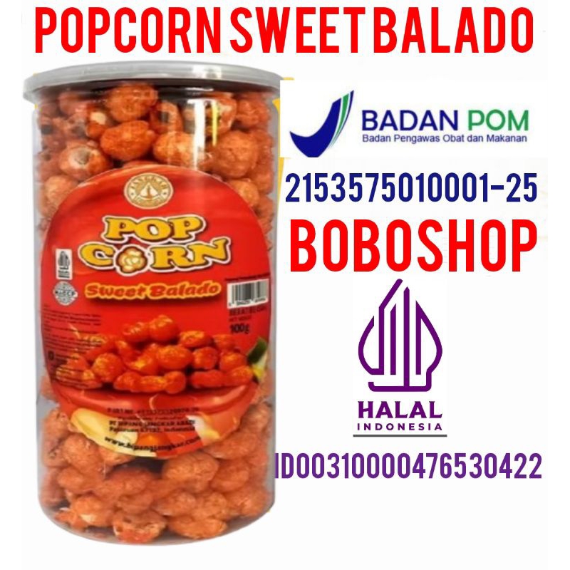 

POPCORN SWEET BALADO