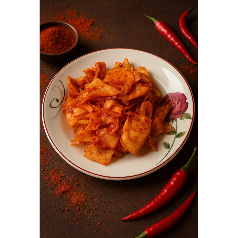 

KRIPIK SINGKONG BALADO TANPA PENGAWET (PREMIUM)