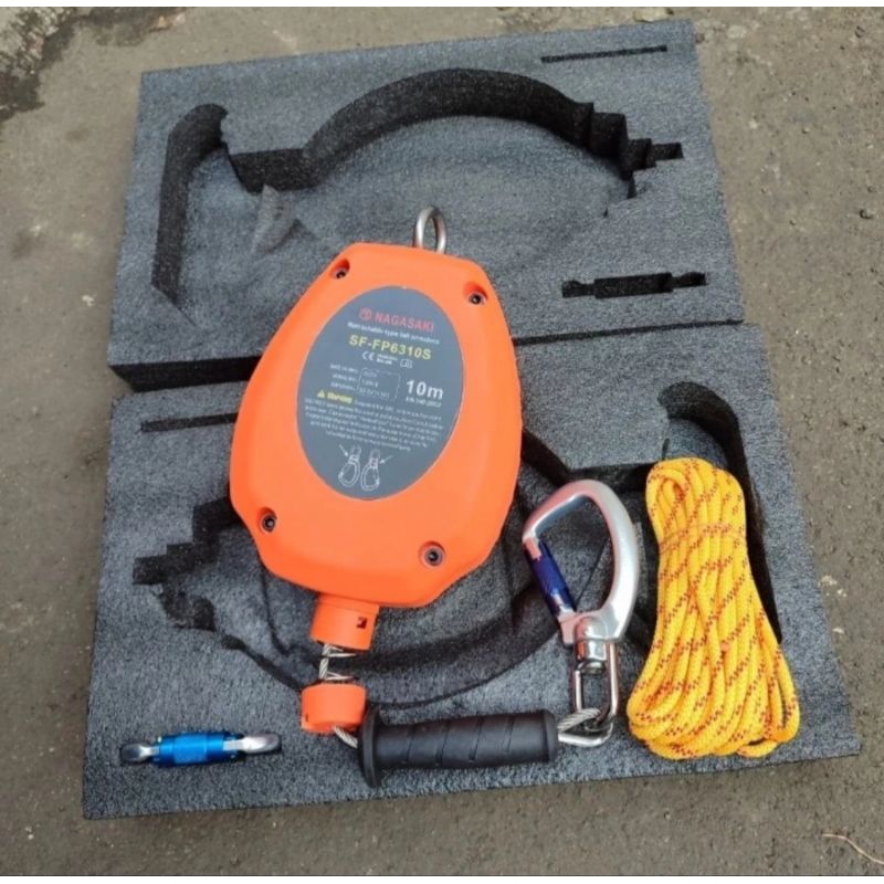 FALL ARRESTER NAGASAKI 10.METER RETRACTABLE SAFETY